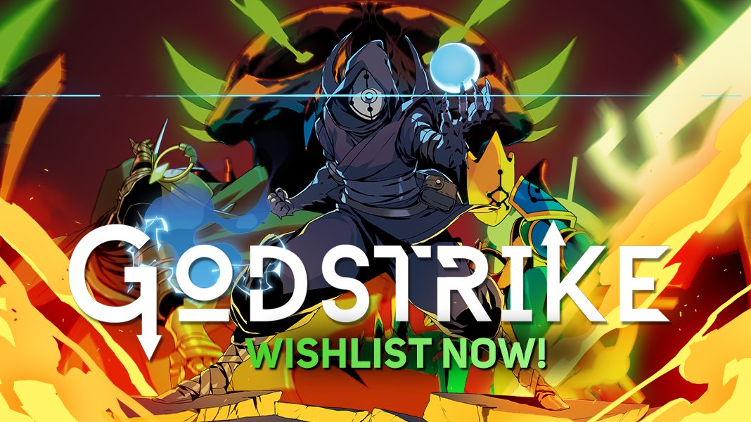 雙搖桿彈幕游戲《Godstrike》4月15日登陸PC及NS